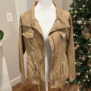 Old Navy Tan Utility Jacket for Women